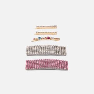 Zara sparkling hair clips